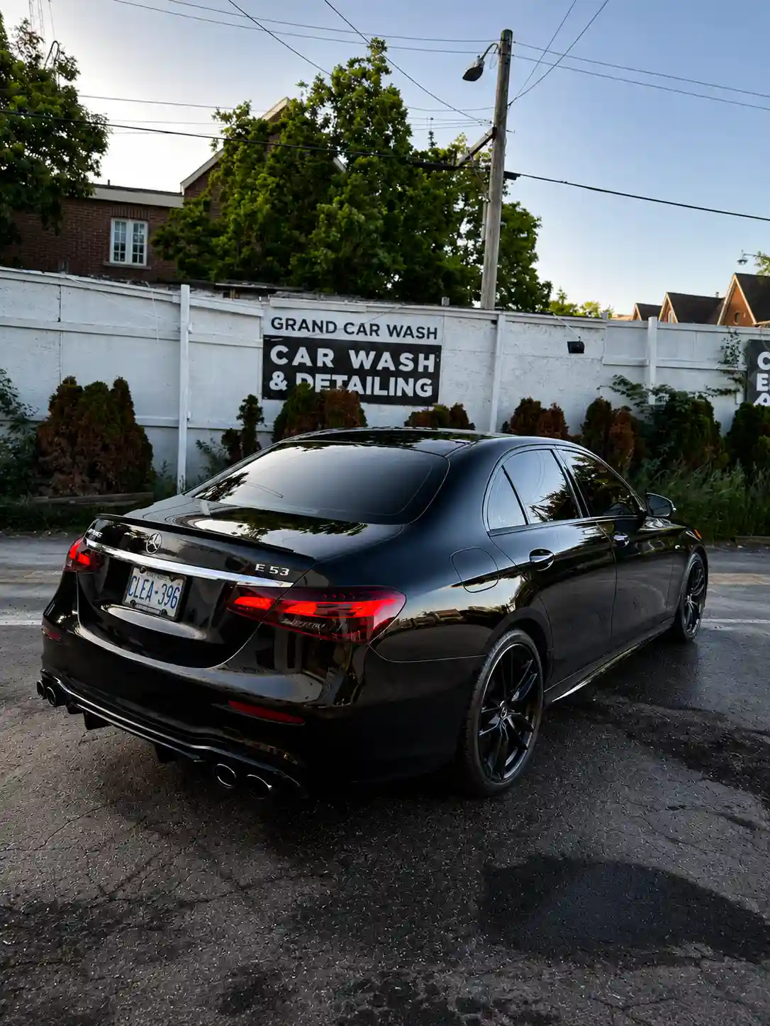 Mirror finish after paint correction